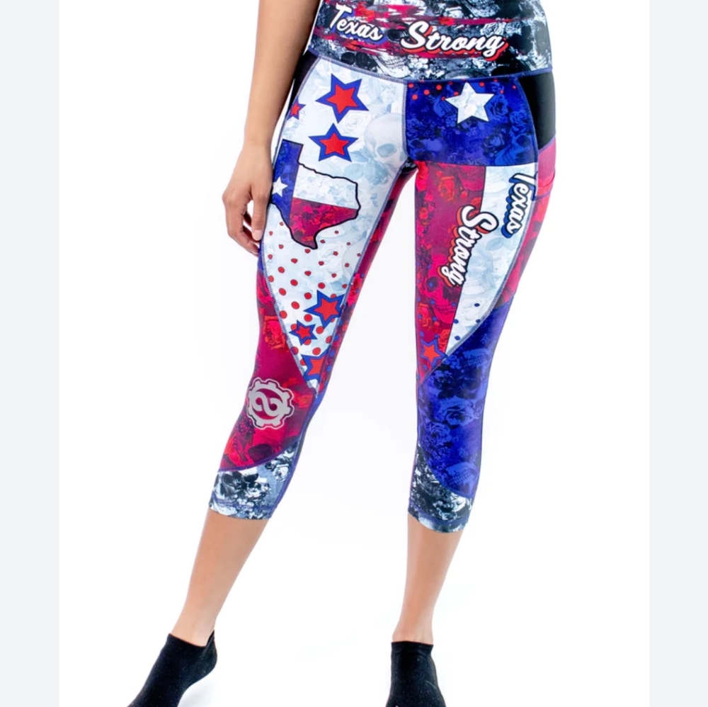 Infinity Texas strong workout capris size XS